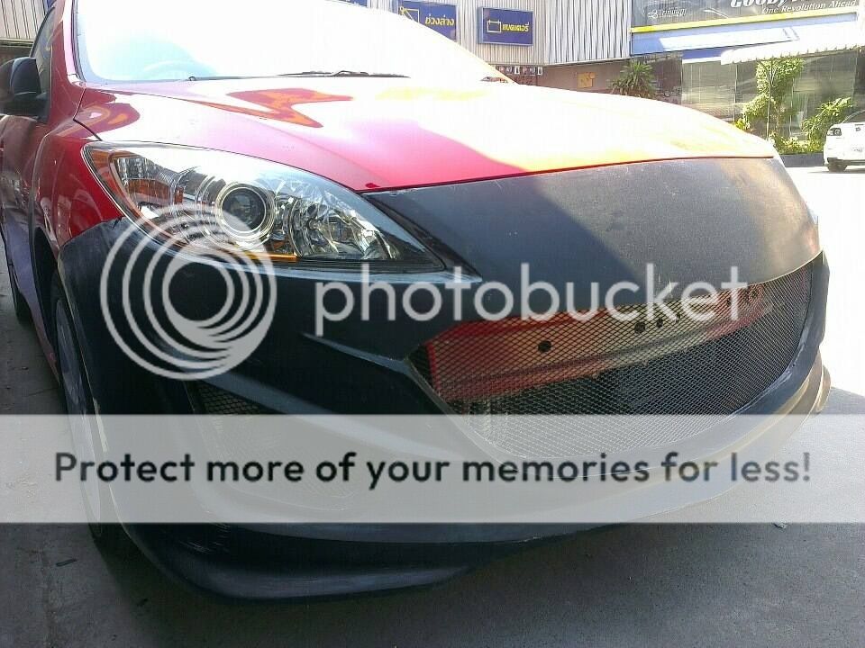 Aftermarket front bumper (thrilling concept 5) 2004 to 2016 Mazda 3