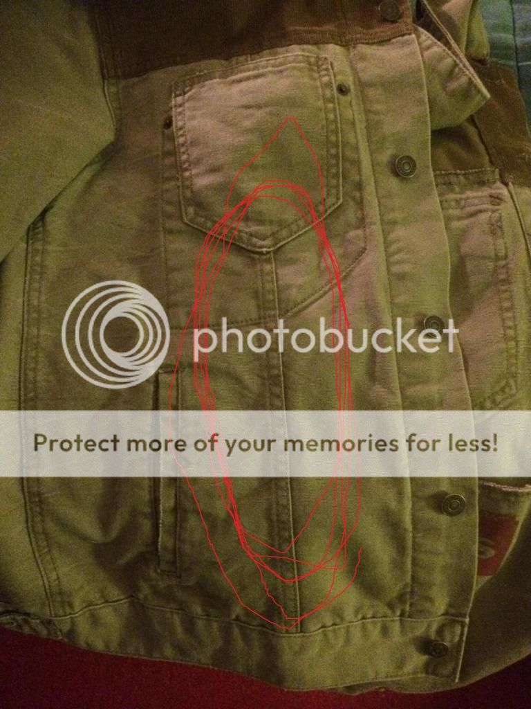 levis tobacco field jacket