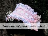 headdress,pink,white