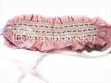 headdress,pink,ivory,rose